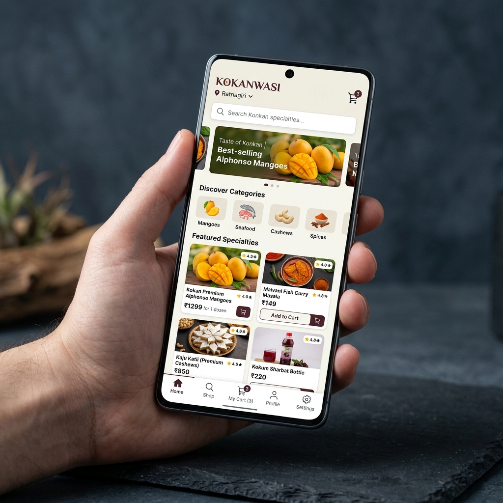 Kokanwasi E-Commerce App